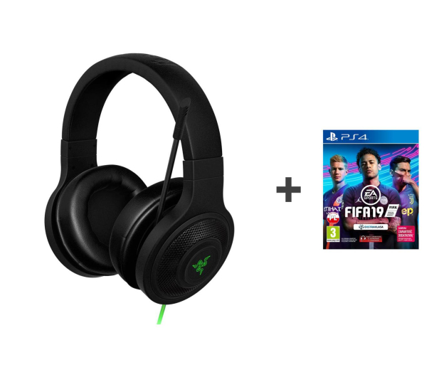 Razer Kraken Essential + FIFA 19 PS4 - 503974 - zdjęcie
